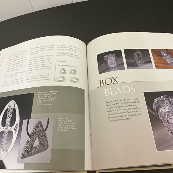 Barbara Becker Simon Metal Clay Beads Lark Jewelry Book - Picture 8 of 12